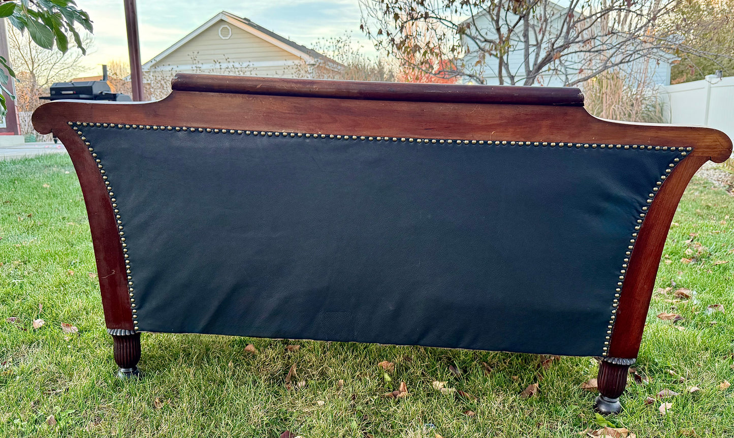 Antique Cowhide Sofa – Classic Design with Western Sophistication