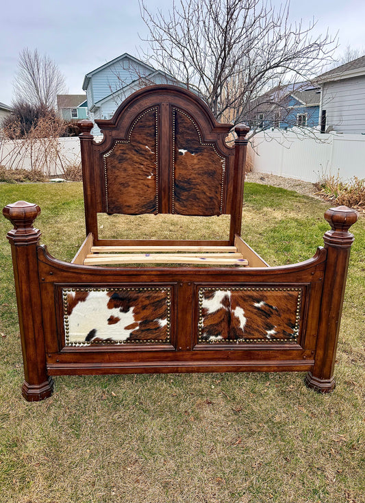 Cowhide Queen Bed Frame