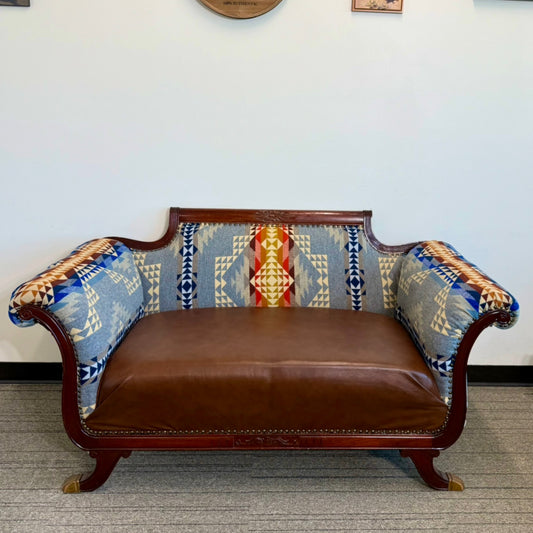 Pendleton Smith Rock & Cowhide Sofa